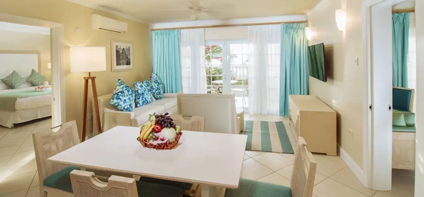 Dining Table view of Bay Gardens Beach Resort & Spa Rodney Bay, St Lucia